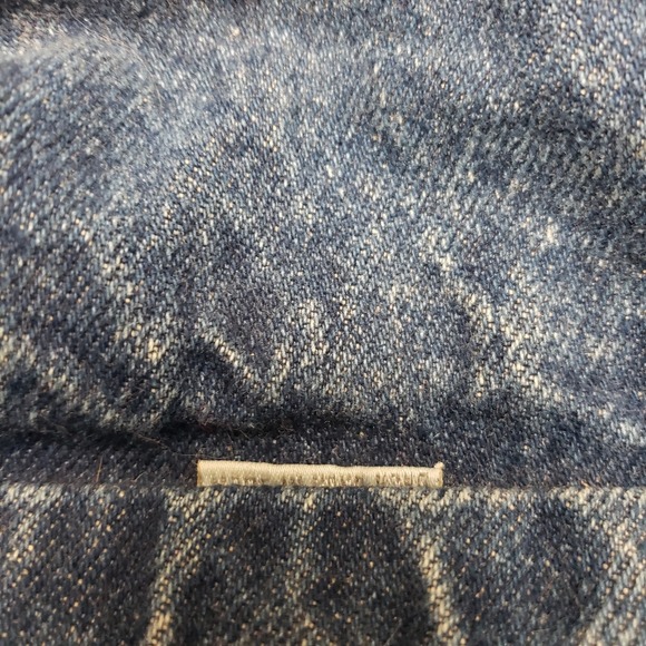 Vintage Robert Comstock Vest Womens 10 Blue Tapestry Denim Sleeveless - Picture 6 of 12